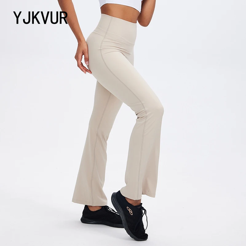 Женские эластичные леггинсы с высокой талией