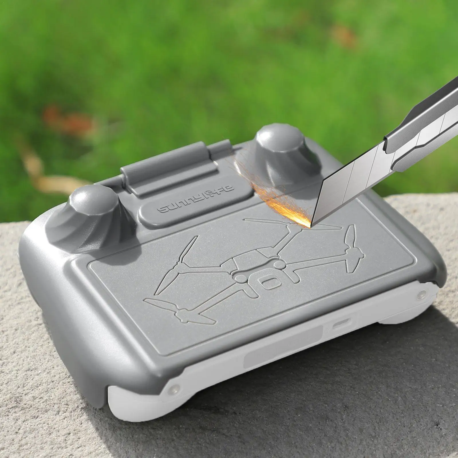 

Sunnylife для пульта дистанционного управления DJI Mini3Pro защитный экран для DJI RC Rocker экран против царапин аксессуары для фотосъемки