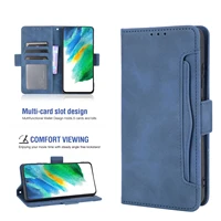 flip cover leather wallet phone case for samsung galaxy a73 a53 a33 m52 5g a23 a03 core m53 m33 with multiple credit card slots