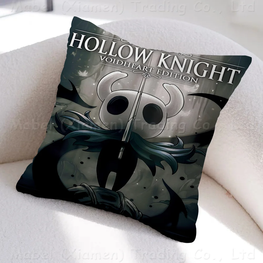 Anime Hollow Knight Stitch Lucky Dragon Pillow Cover Sofa Cushion Home Room Decoration Children Gift