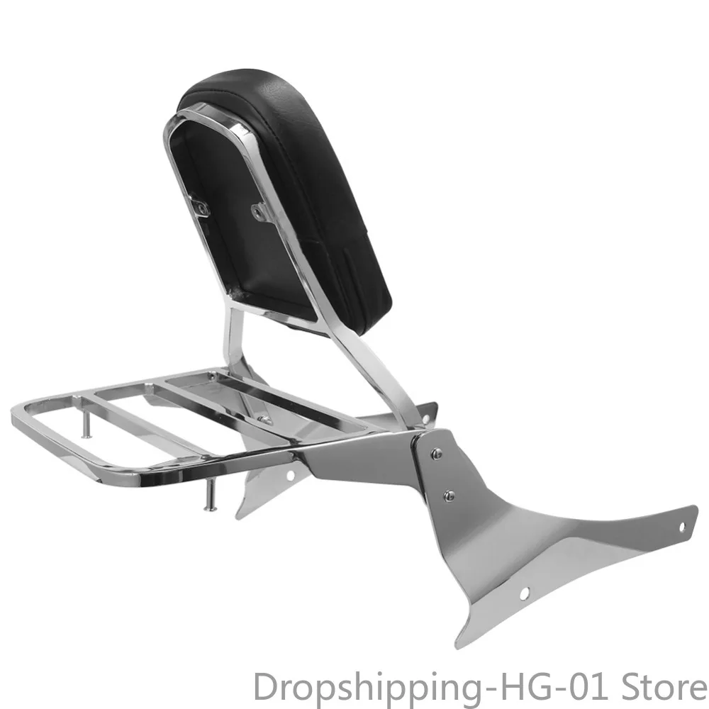 Дозир хромированный для мотоцикла Sissy Bar сумка T1 Suzuki Volusia VL800 Boulevard M50 C50 2005-2011