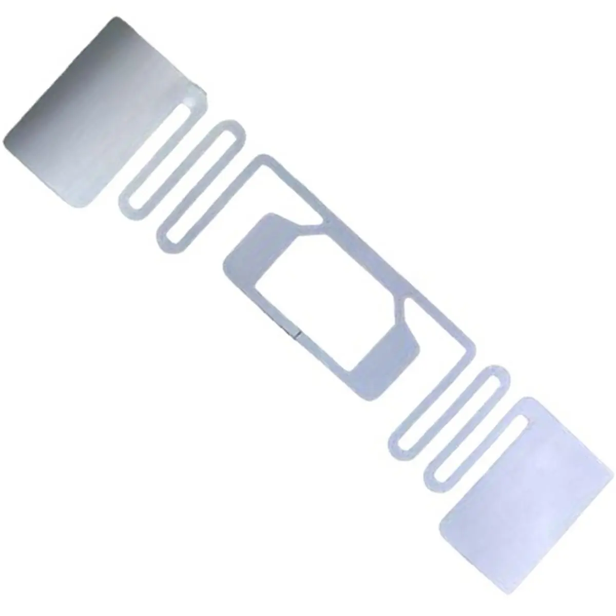 Фото 100 шт. UHF RFID-меток 860-960 МГц с большим радиусом действия для чипа UCODE 9, RFID-наклейка ISO18000 6C, сухой инлей №2