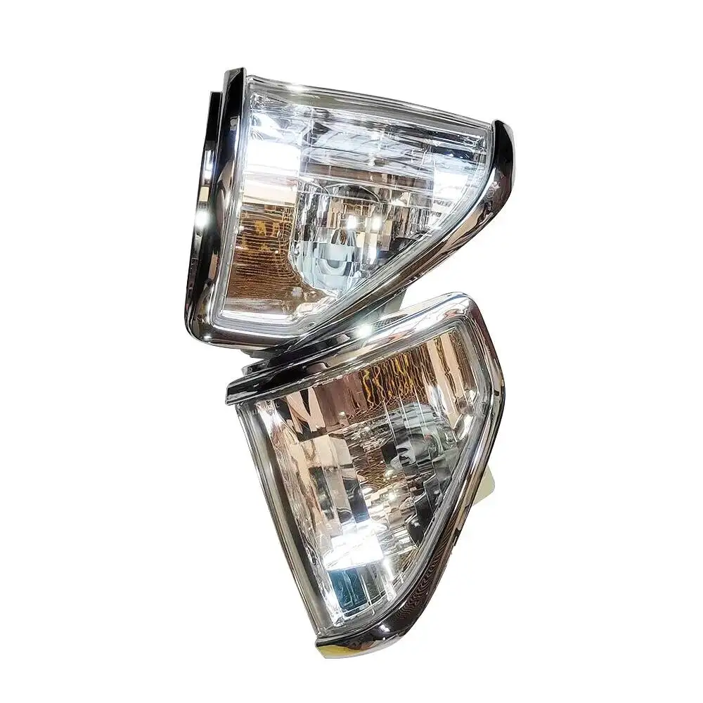 Фото Пара хрустальных передних угловых указателей поворота для Toyota Land Cruiser Prado FJ70 FJ75 LJ78 LJ79 KZJ78 1990-1996 №5