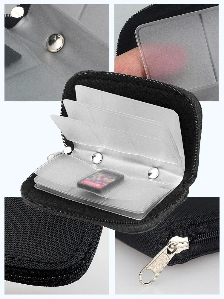 Футляр для хранения карт памяти с держателем CF/SD/Micro SD/SDHC/MS/DS