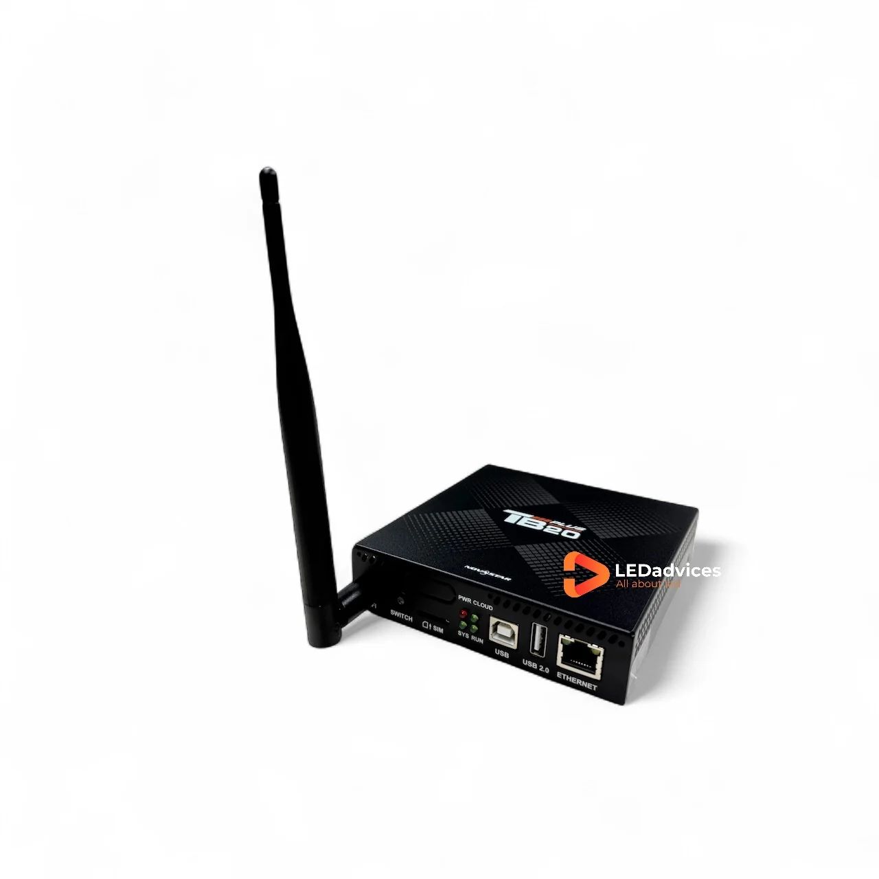 Фото Светодиодный мультимедийный плеер NovaStar TB20 Plus — четырехъядерный ARM, 32 ГБ, воспроизведение 4K, синхронизация HDMI, Wi-Fi + 4G, светодиодный экран с облачным управлением №3