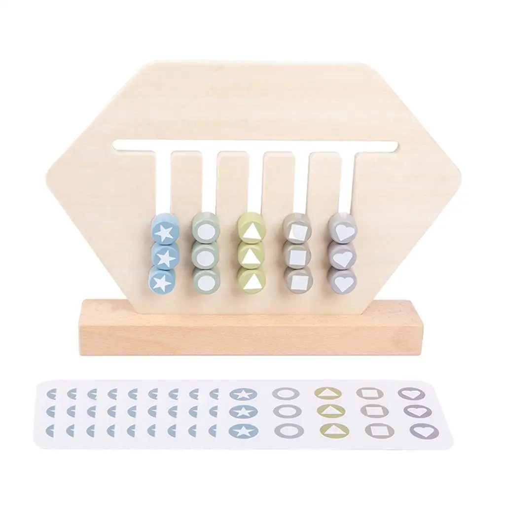 

Matching Toys Brain Teasers Learning Educational Toy Develop