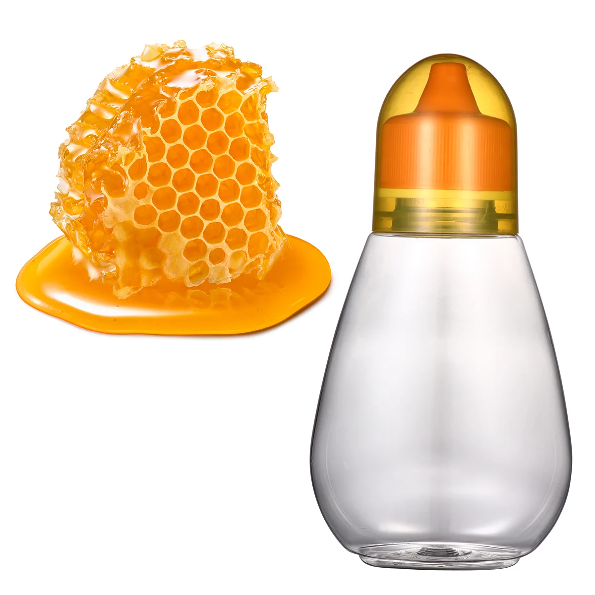 

Bottle Honey Squeeze Dispenser Salad Dressing Jam Bottles Syrup Container Jar Mustard Sauce Condiment Kitchen
