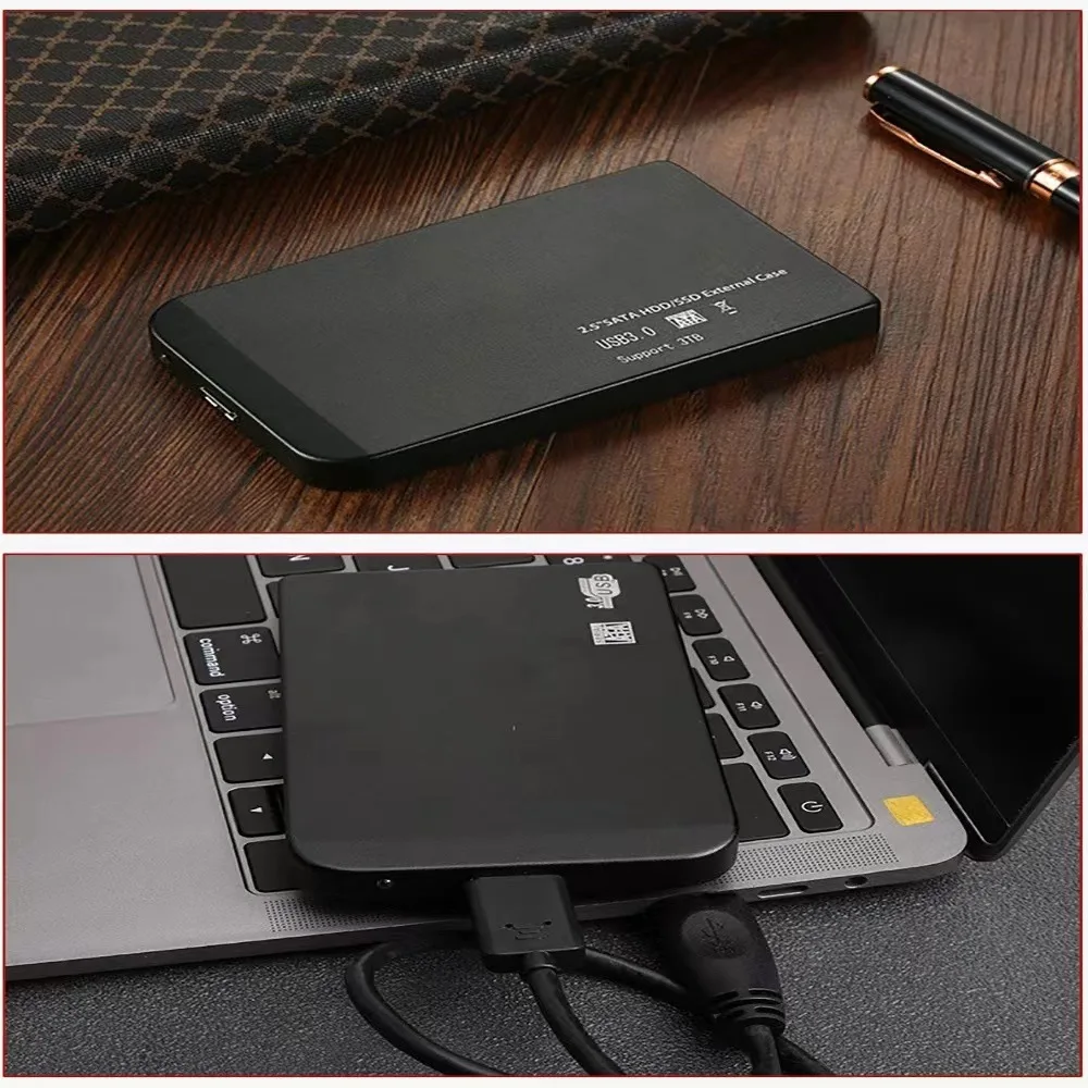 128TB Portable Ssd 500GB Big storage External Solid State Disk Type-C Compatible for Notebook/PC Desktop External Hard Drive SSD images - 6
