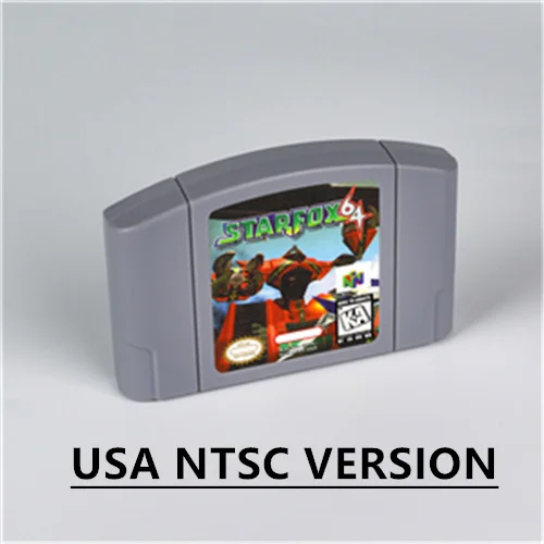 

Star Fox Retro 64 for Retro 64 Bit Game Cartridge USA Version NTSC FormatChidren Gift Gaming