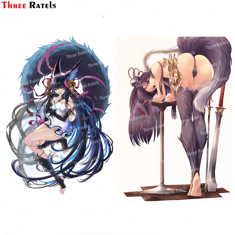 

Three Ratels I890 Yuel Granblue Fantasy Sticker For Bedroom Wall Toilet Mirror Decoration Waterproof Decals