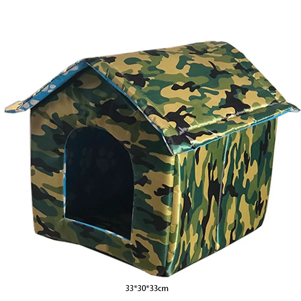

JMT Dog ＆ Cat accessories Dog Cat Kennel Bed Outdoor Waterproof Pet House Basket Cozy Kitten Sleeping Warm Comfort Cushion Nes