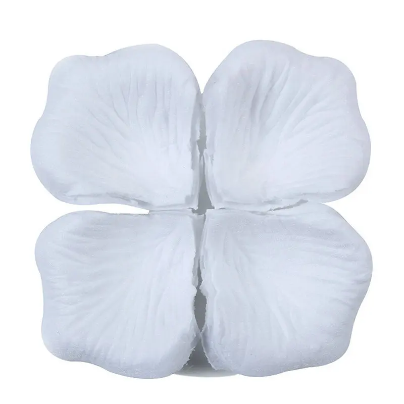 

3000pcs/lot White Silk Rose Petals For Wedding Decorations Fashion Artificial Flower Petals