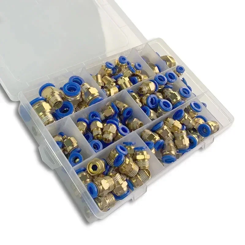 Быстроразъемный пневматический штуцер для ПК Соединитель с наружным диаметром 6