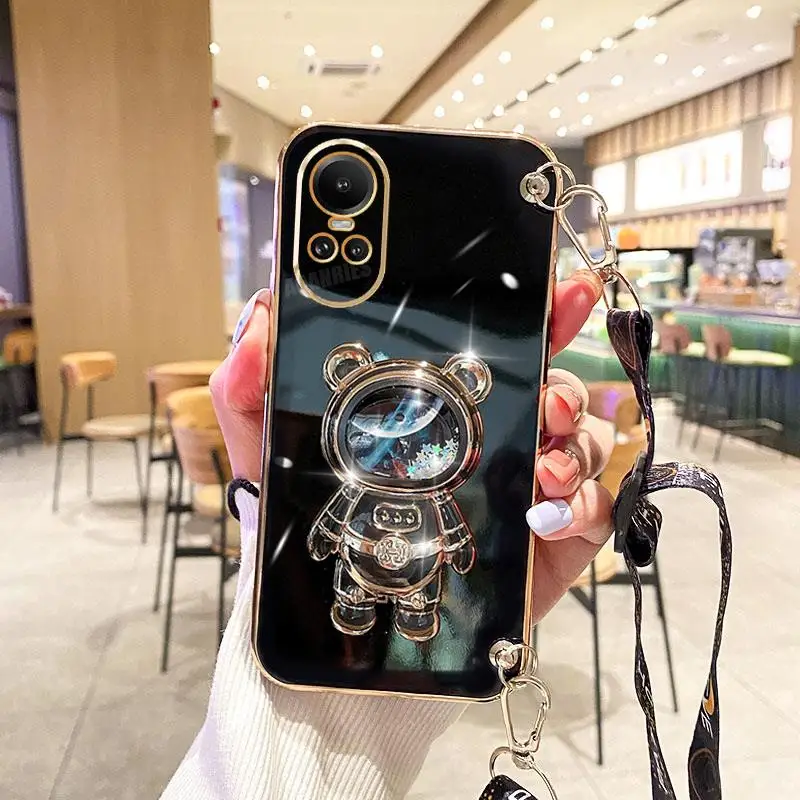 Обшивка для ремня через плечо Reno10pro для Oppo Reno 10 10pro Reno10 Pro Reno7 4g чехол A78 A58, силиконовый чехол-держатель Reno5 Lite