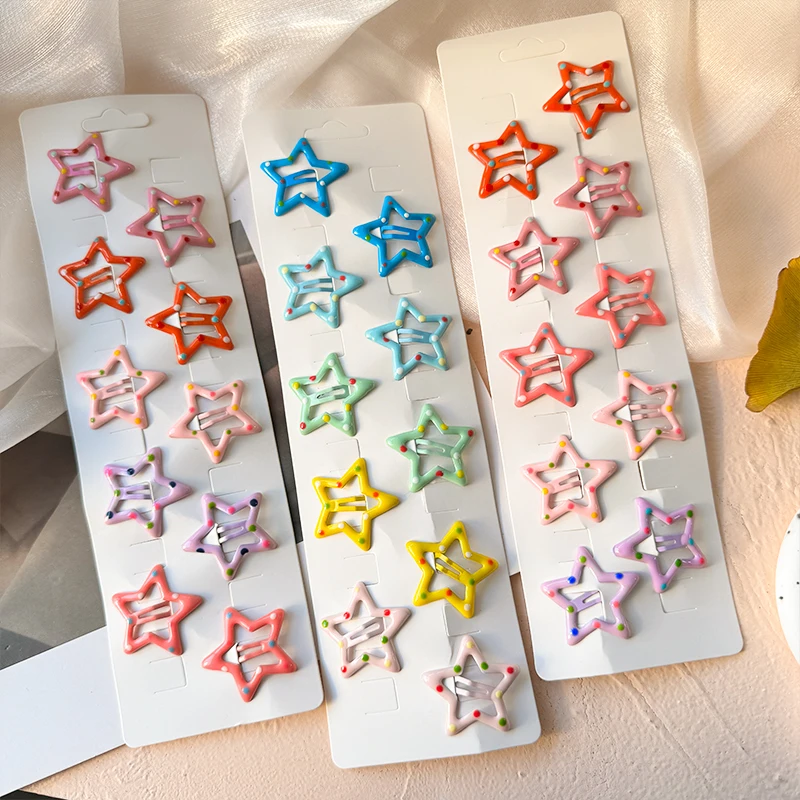 Детские заколки NoEnName_Null капли