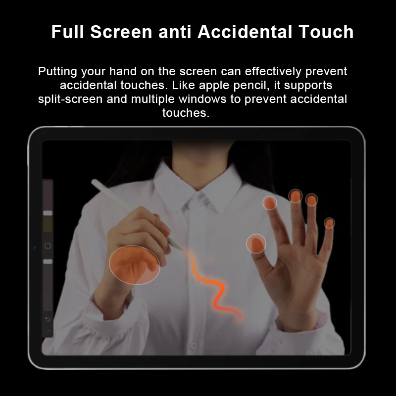 Магнитный стилус для беспроводной зарядки Ручка Apple Pencil 2 1 iPad карандаш с откидной