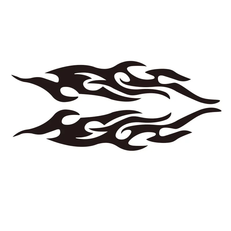 

2 шт., наклейки с пламенем для автомобиля, грузовика, боковые двери, грузовика, бампер, окно, колен, верхняя часть, виниловая наклейка, наклейка, автостайлинг, наклейки, аксессуары