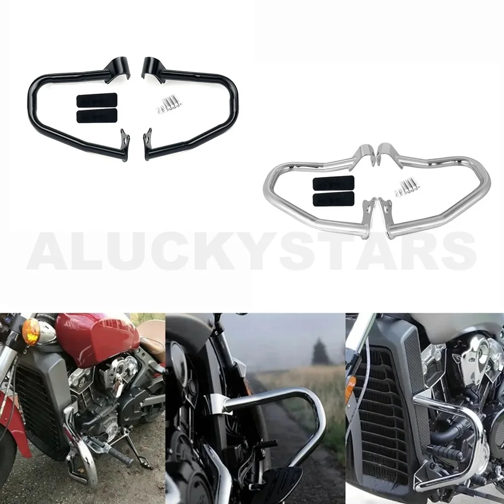 

Бампер для двигателя мотоцикла для индийского поплавка-разведчика, 60-twenty Rogue 2015-2023