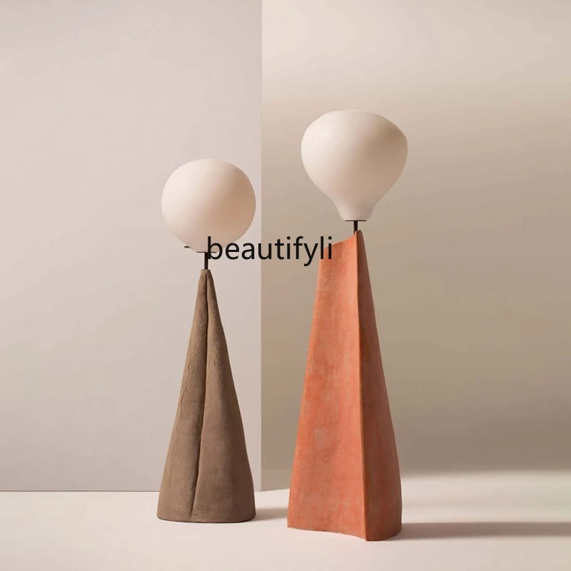 

GY Nordic Artistic Living Room Bedroom Model Room Modern Minimalist Macaron Creative Peak Decorative Floor Lamp