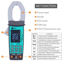 et336 oscilloscope clamp meter auto range true rms relative value display on lcd can store 100 sets of datas oscilloscope