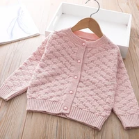 children wool sweater spring autumn kids tops fashion baby outerwear floral jacket cardigan coat toddler girls knitted clothes