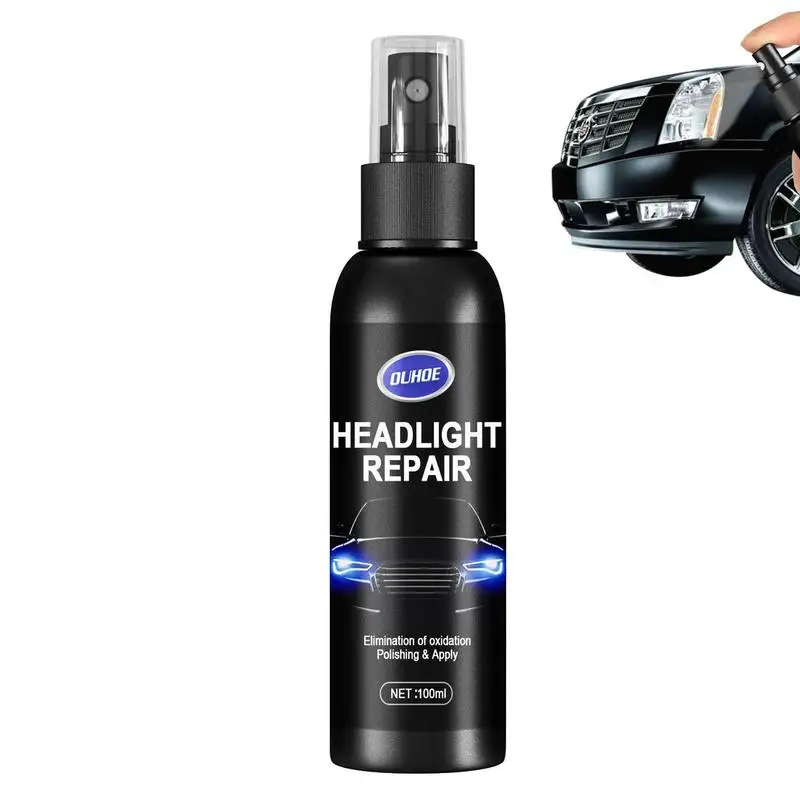 

100ML Headlight Restorer Liquid Car Headlight Repair Fluid Repair Polish For Repair Headlight Yellowing Haze Oxidation Scratches