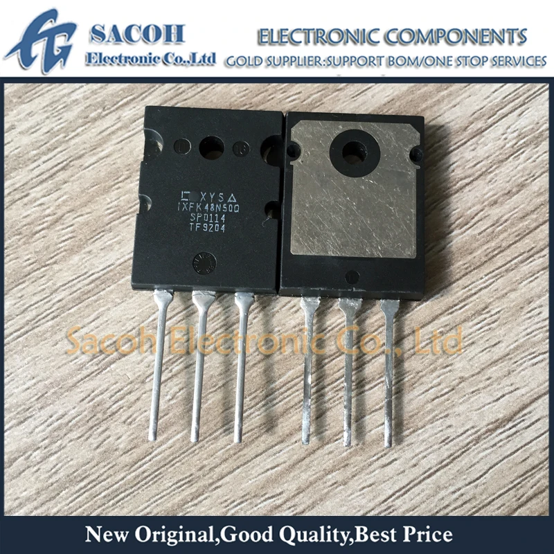 

5Pcs IXFK48N50Q or IXFK48N50 48N50 TO-264 48A 500V Power MOSFET transistor