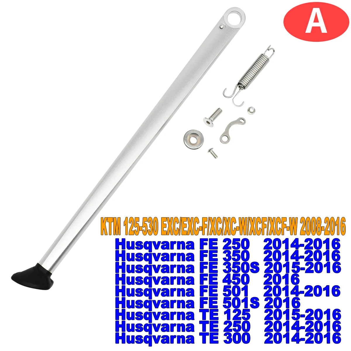 

Боковая подставка + комплект пружин для KTM EXC 300 EXCF 350 125 250 400 450 XC XCF XCW XCFW для Husqvarna TE FE для GasGas EX EC MC