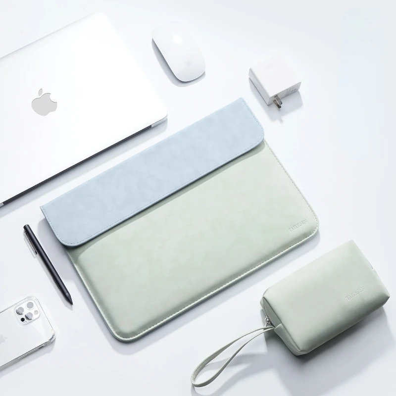 

Dual Color Laptop Sleeve for Macbook Air 13 Case M1 Pro Retina 13.3 11 14 16 15 15.6 Notebook Cover Matebook Shell Laptop Bag
