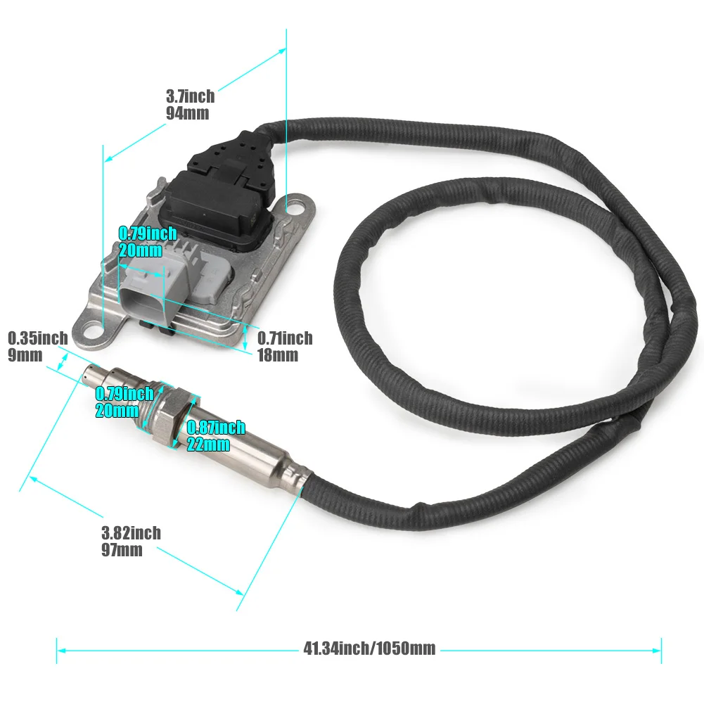 Новый датчик Nox Датчик оксида азота 68210084 AA 5WK96742B для Cummins Dodege Ram 2500 3500 4500 5500 6 7 л