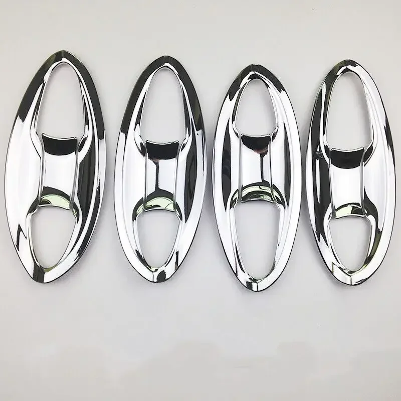 Для Honda Fit Jazz 2014 2015 2016 2017 2018 2019 2020 хромированная накладка на боковую дверную ручку автомобиля из углеродного волокна, аксессуары для стайлинга