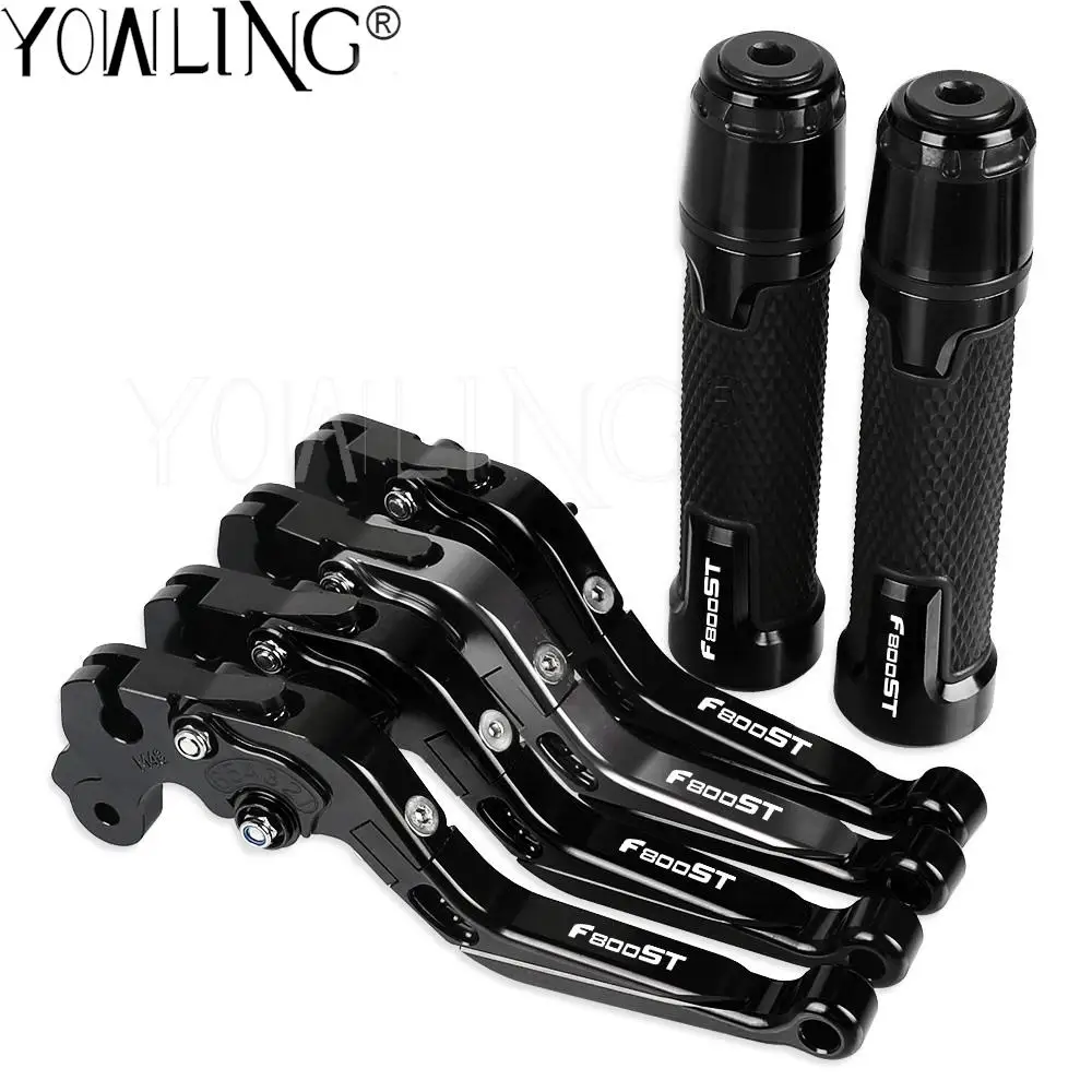 

F 800 ST Motorcycle CNC Brake Clutch Levers Handlebar Handle Hand Grip FOR BMW F800ST 2006- 2009 2010 2011 2012 2013 2014 2015