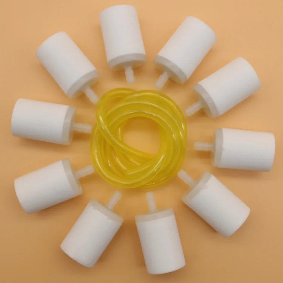 

10 шт. топливный фильтр и 3-футовый комплект топливной линии для бензопилы Husqvarna 365 362 371 372 372XP 359 357 50 51 55 61 268 272