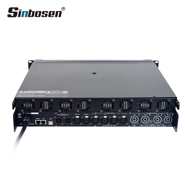 DSP-10Q Class Td Dsp 4-канальный FIR 2u сенсорный экран для усилителя мощности 2000 Вт