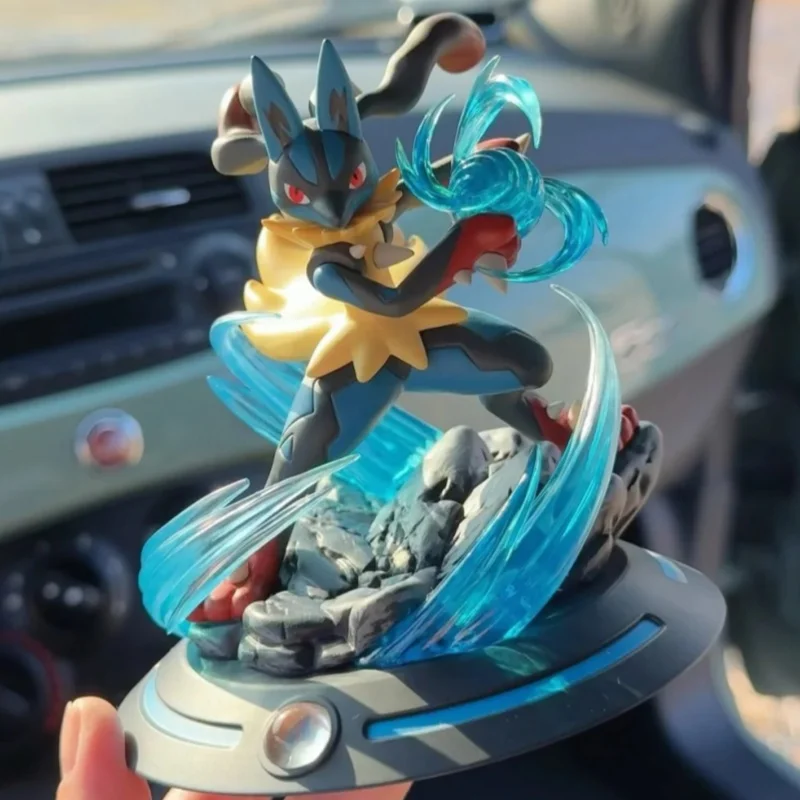 Фото В наличии Фигурка Покемона Funism Lucario Mega Evolution Статуя Пикачу Коллекционная игрушка №1