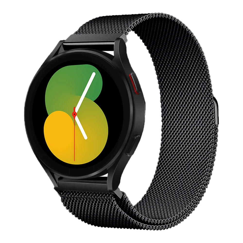 

Ремешок «Миланская петля» для Samsung Galaxy watch 4 44 мм 5 pro 3 active 2 Gear s3, браслет для HUAWEI GT2 2e 3 Pro, 20 мм 22 мм