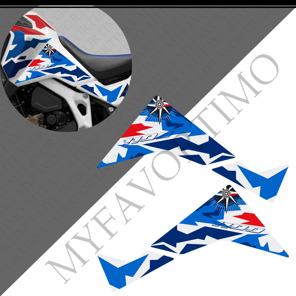 Фото Наклейки-протекторы для топливного бака мотоцикла Honda CRF 1100L Africa Twin Adventure Sports №3
