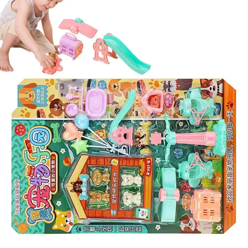 

Игрушки для домашних животных, игрушки для домашних животных, игровой Набор для малышей 4-6, подарок для мальчиков и девочек для детей, малыши, мальчики и девочки разрабатывают творческие