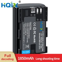 hqix for canon eos r r5 r5c r6 r7 90d 80d 70d 60d 6d mark ii 6d2 7d2 5d4 5d3 5d2 5ds 60da camera lp e6 lp e6n charger battery