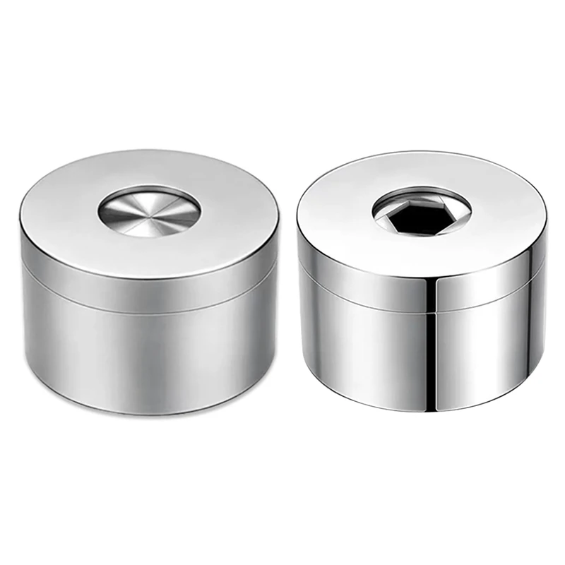 

Пепельница из нержавеющей стали, пепельница с крышкой, Европейский стиль, креативная индивидуальная трендовая пепельница