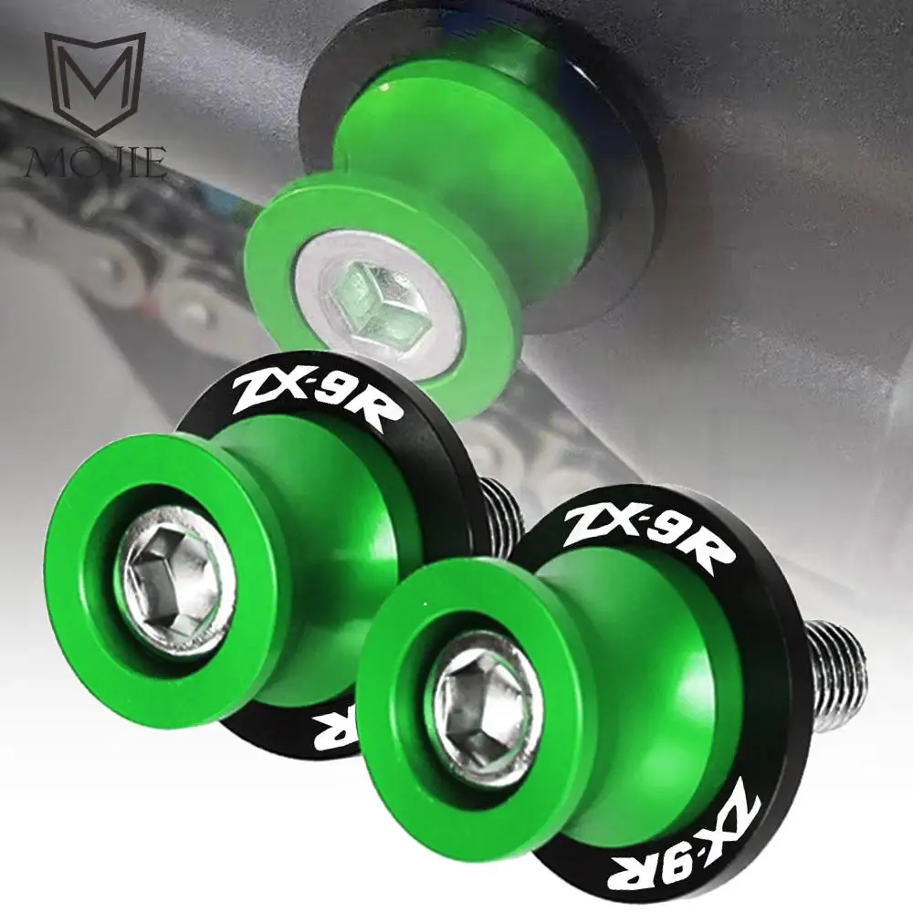 

Осветительная деталь для мотоцикла KAWASAKI ZX9R 1998 1999, 8 мм, 10 мм, 2000, 2001, 2002, 2003, ZX, 9R, крышка шпули, подставка, винты, слайдер