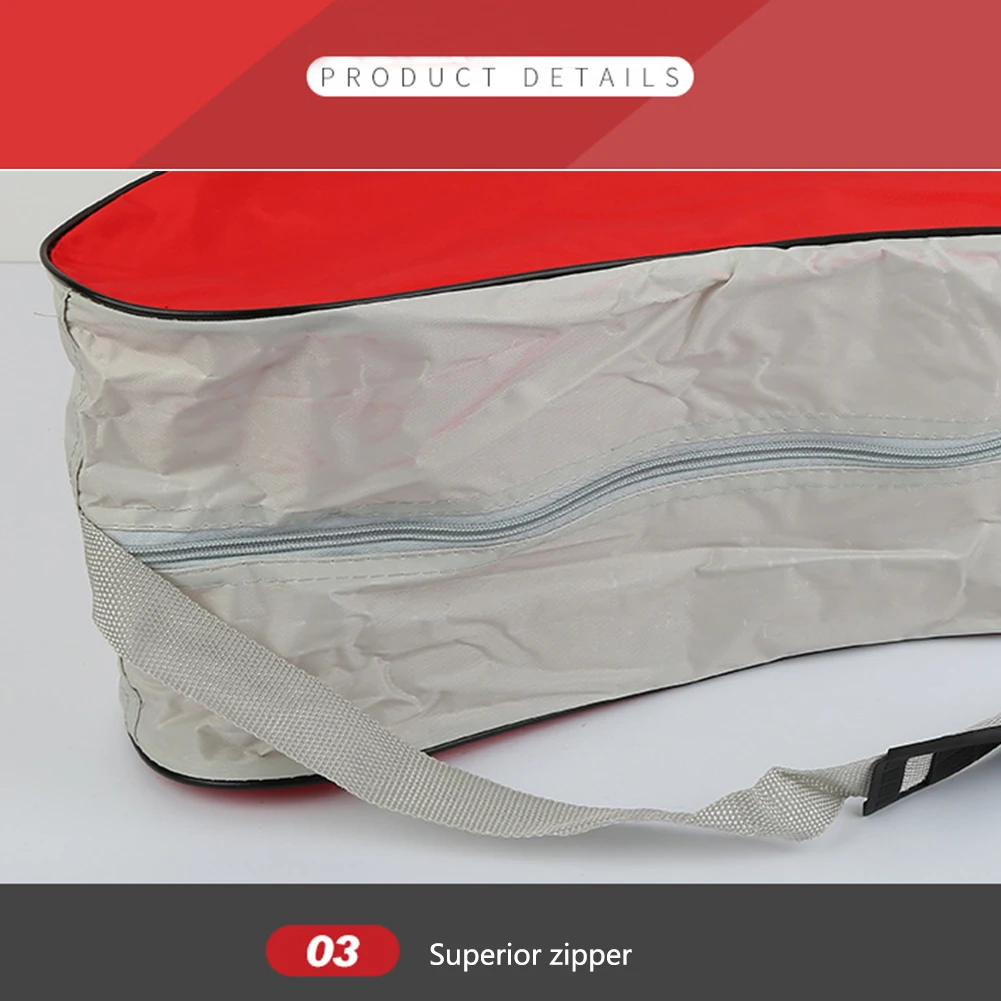 

Tear Resistant Roller Skating Bag Carry Case Adjustable Shoulder Strap Portable Sport Covers Park Durable Easy Clean Outdoor