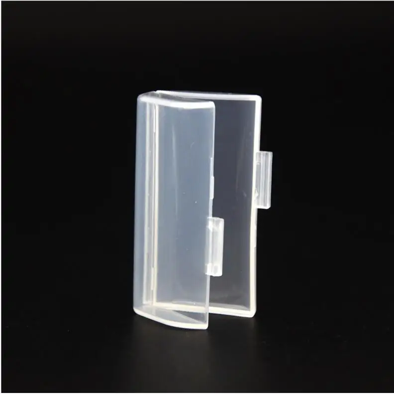 600pcs/lot MasterFire 2 X 1.5V AAA Battery Holder Storage Box Case 2 Slots 3A 3V Batteries Container Cover Transparent