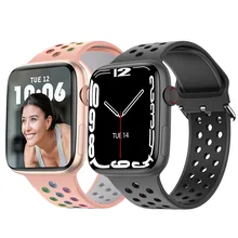 Original 44mm Smart Watch 2021 Men's Women Smartwatch Wireless Charging Bluetooth Calls Custom Watch