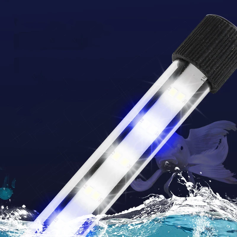 

Led Marine Aquarium Light Freshwater Plants Waterproof Fish Tank Background Light Changing Color Akvaryum Pet Products JW0112