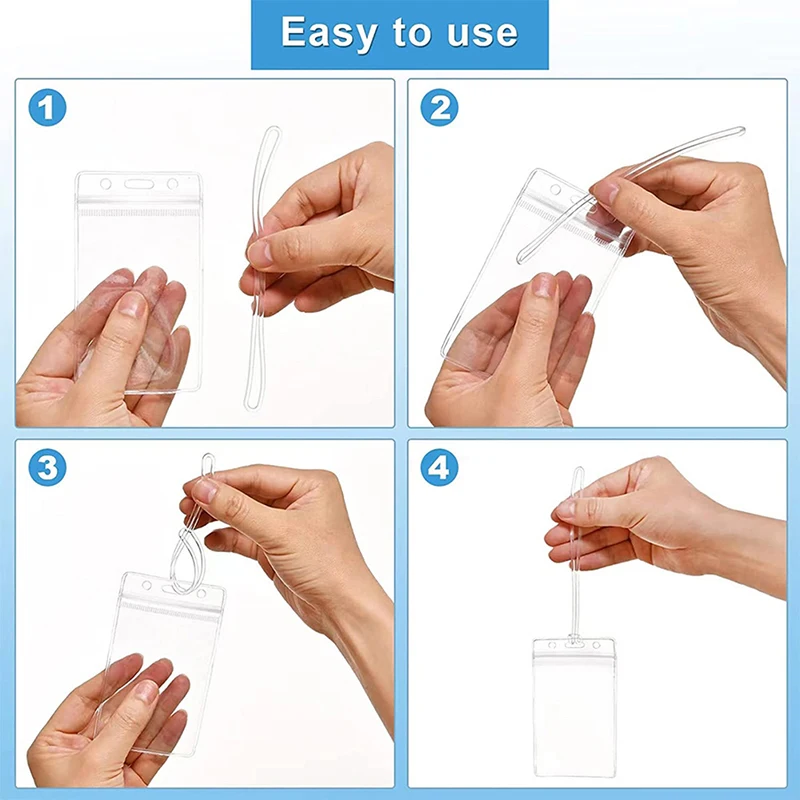 2 шт. прозрачные водонепроницаемые чемоданы из ПВХ