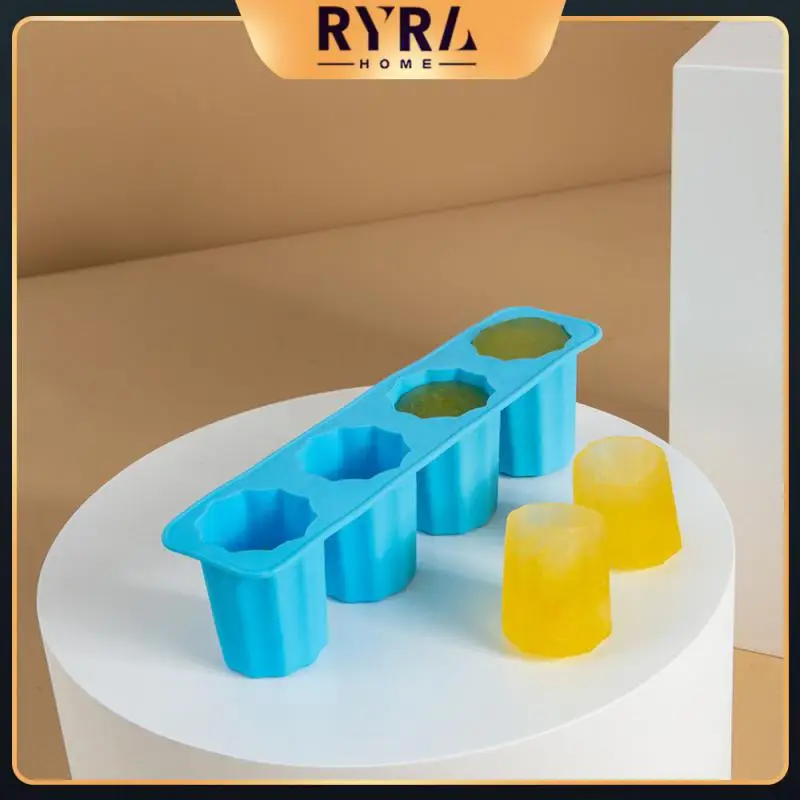 

Summer Diy Ice Mold Full Elasticity Ice Crate Ice Box No Smell Homemade Kitchen Tools Rectangular Ice Mould Ice Making Ice Tray