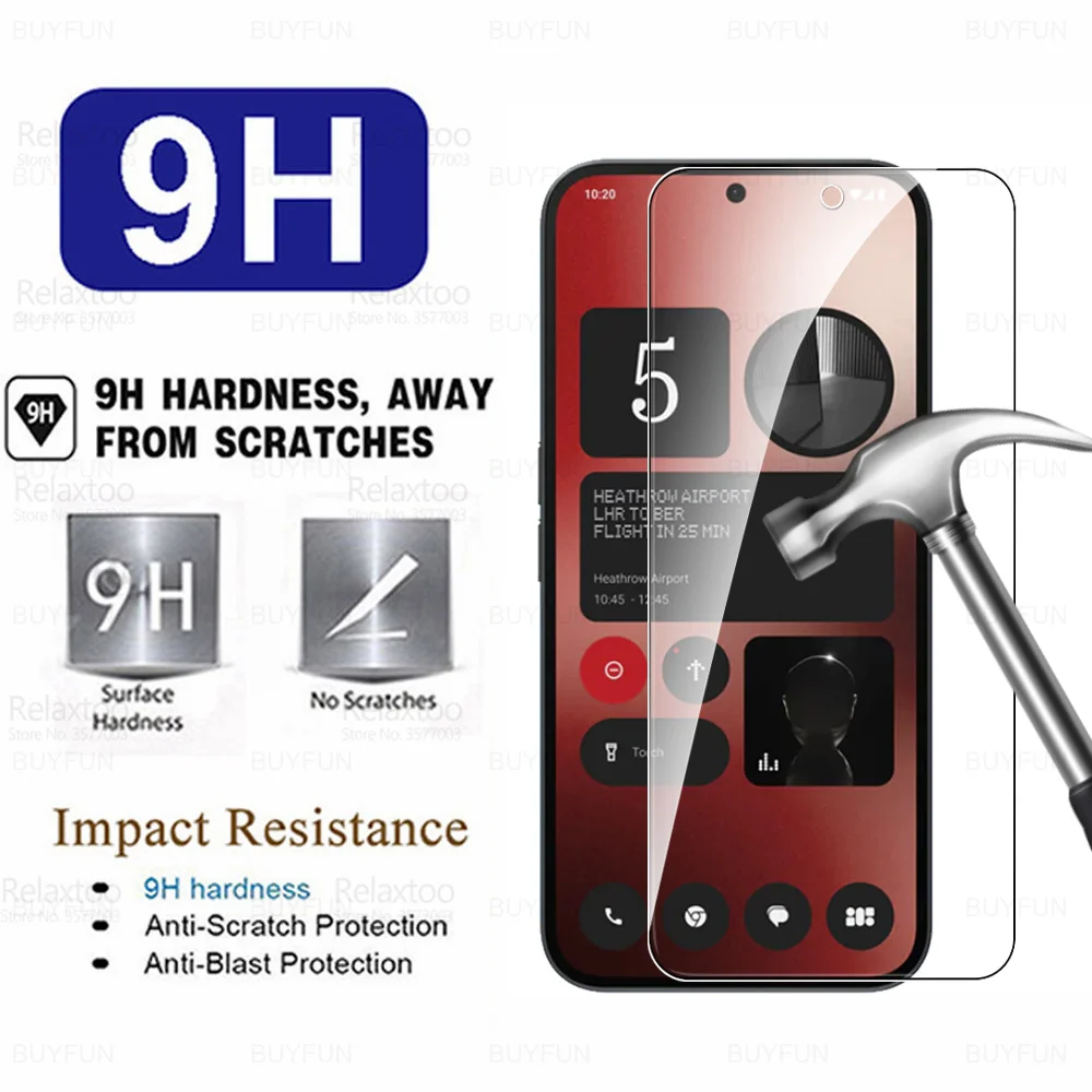1-4 шт. закаленное стекло для телефона 2 А Защита экрана NothingPhone (2a) Phone2a A A2 5G A142 6 7
