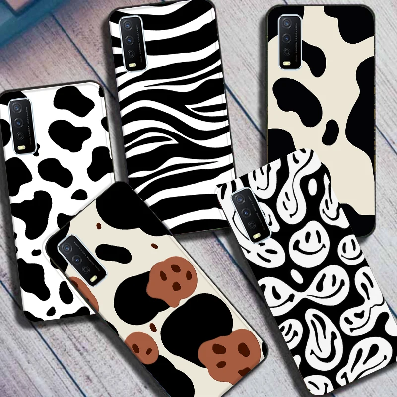 

Leopard Cow Zebra For Vivo Y11s Case Soft Phone Cases for Vivo Y12s v2027 v2029 / VivoY11s Black TPU Coque for Vivo Y 11S Para