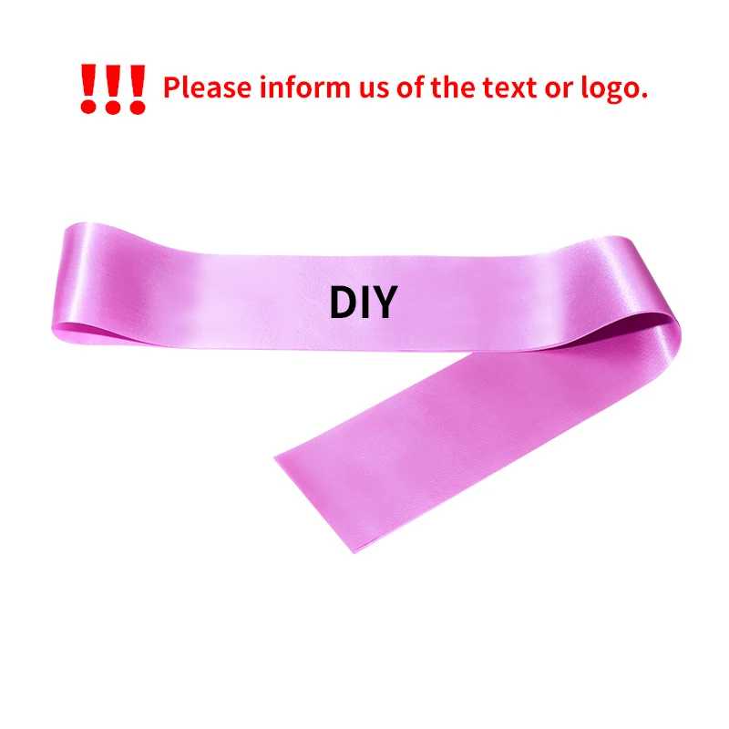 

Индивидуальный атласный пояс для девичника